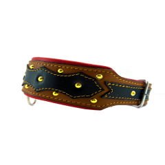 Lion Figured Handmade Dog Collar
