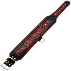 American Bully Handmade Leather Dog Collar