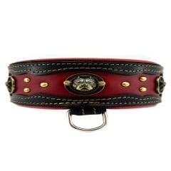American Bully Handmade Leather Dog Collar