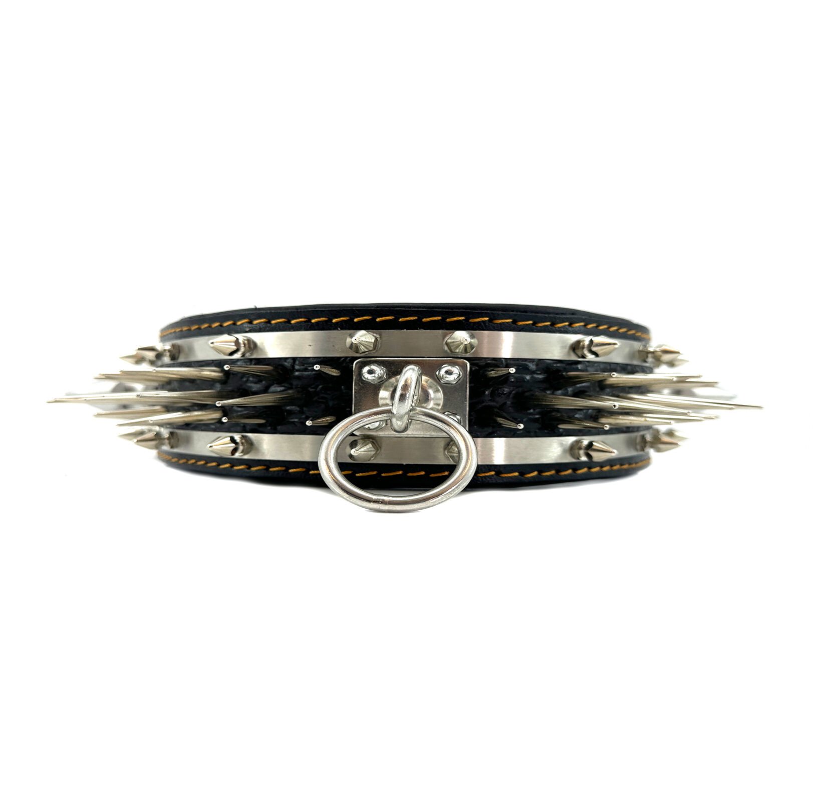 Big Spiked Handmade Dog Collar