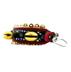 Luxury Big Belled Evil Eye Beaded Dog Collar