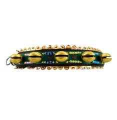 Big Belled Leather Dog Collar