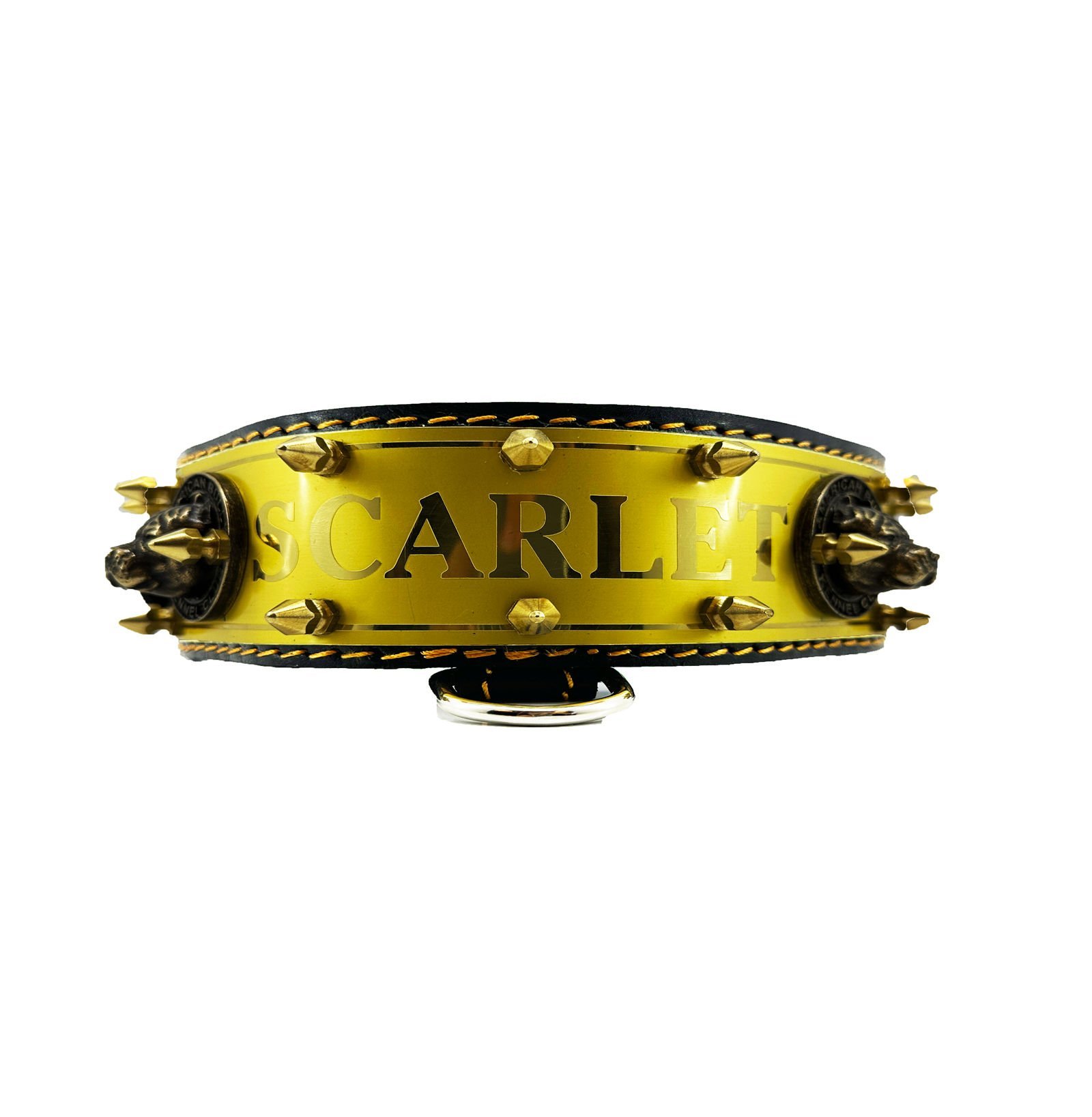 Luxury Personalized Dog Collar With Name
