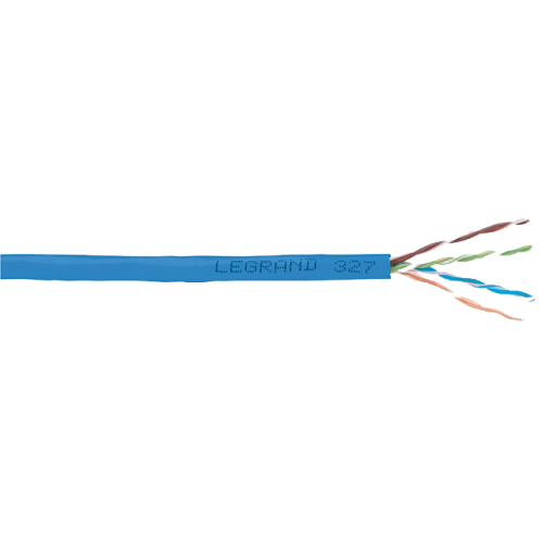 Legrand Cat6 U/UTP - 4 pairs  lszh 500 mt kablo 032861 CAT6 HF DATA KABLOSU 500 MT LEGRAND-KABLO
