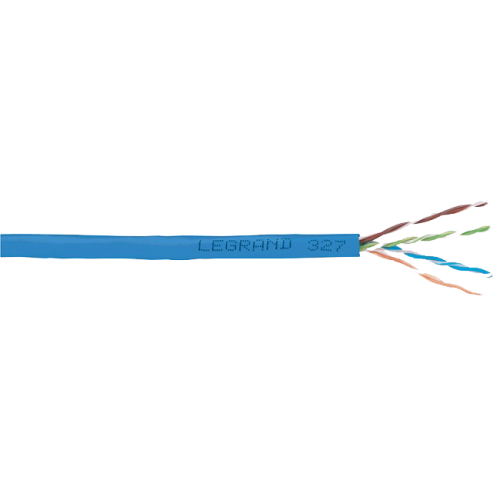 Legrand Cat6 U/UTP - 4 pairs  lszh 500 mt kablo 032861 CAT6 HF DATA KABLOSU 500 MT LEGRAND-KABLO(Kopya)