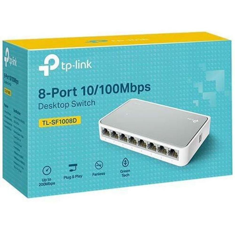 TP-LINK TL-SF1008D 10/100 8 PORT SWITCH