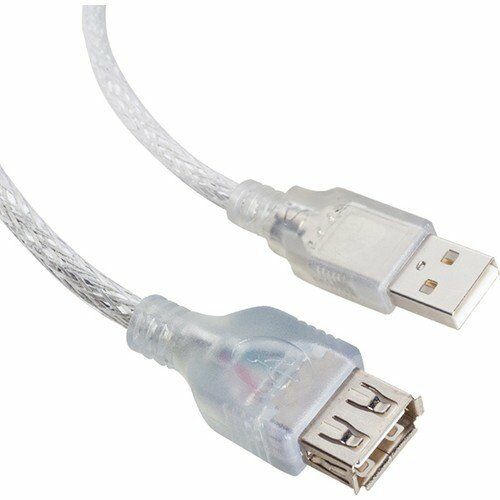 USB Uzatma Kablosu 1.5 M - Şeffaf