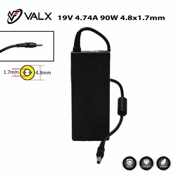 Valx LA-19047 19V 4.74A 90W 4.8×1.7mm Laptop Adaptör HP