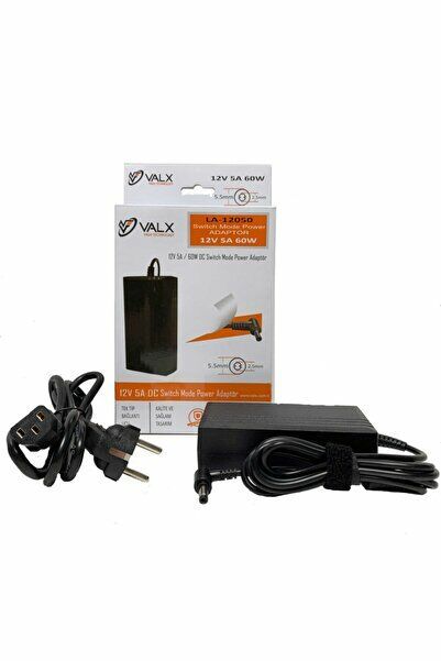 Valx LA-12050 12V 5A 60W Switch Mode Adaptör