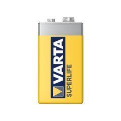 Varta Superlife Çinko 9 Volt Pil