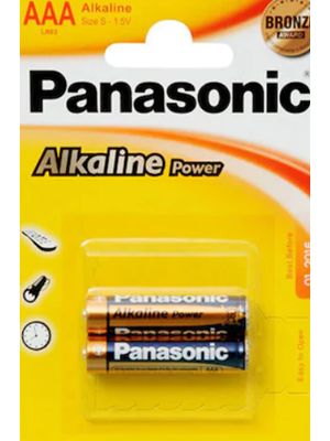 Panasonic Alkaline Power AAA Alkalin Pil 2'li Paket