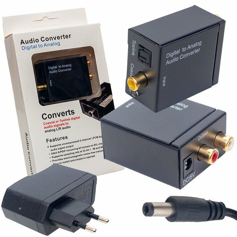 Optik To Rca Çevirici Adaptör