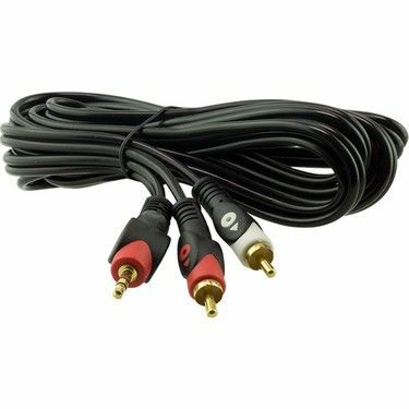 Tunytech 2 Rca Erkek + 3.5 MM Stereo Erkek 5 Metre