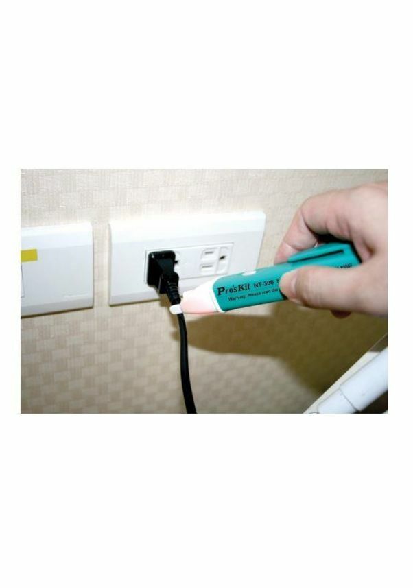 Proskit Nt-306 Ac 90-1000V Voltaj Kalemi Temassız Sesli + Işık