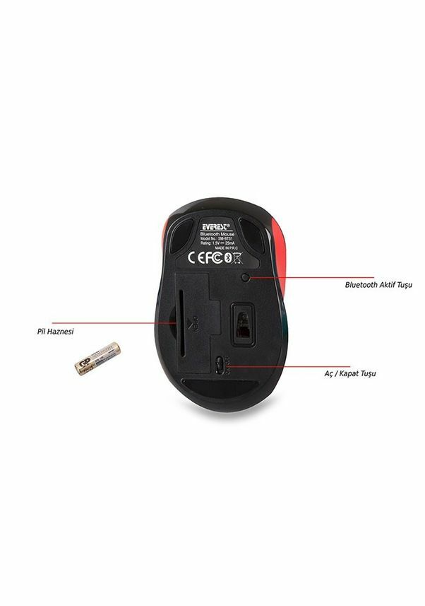 Everest SM-BT31 Bluetooth Kablosuz Optik Mouse