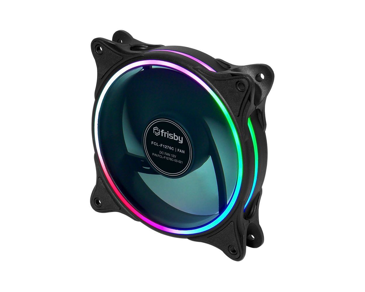 Frisby Double Slim Ring 5 Renk 120mm Kasa Fanı
