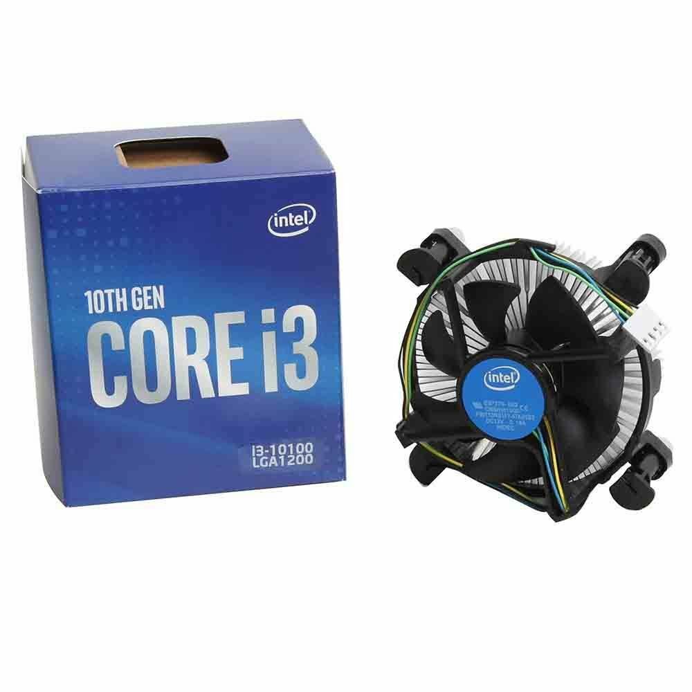 Intel I3-10100f 4 Core, 3.60ghz, 6mb, 65w, Lga1200,10.nesil, Box, (Grafik Kart Yok, Fan Var)
