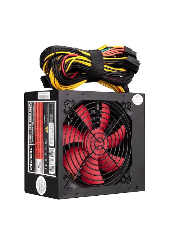 Everest EPS-4900B Real-300W Peak-350W 3*Sata Power Supply