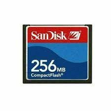 Sandisk 256 Mb Compact Flash Hafıza Kartı SND-256
