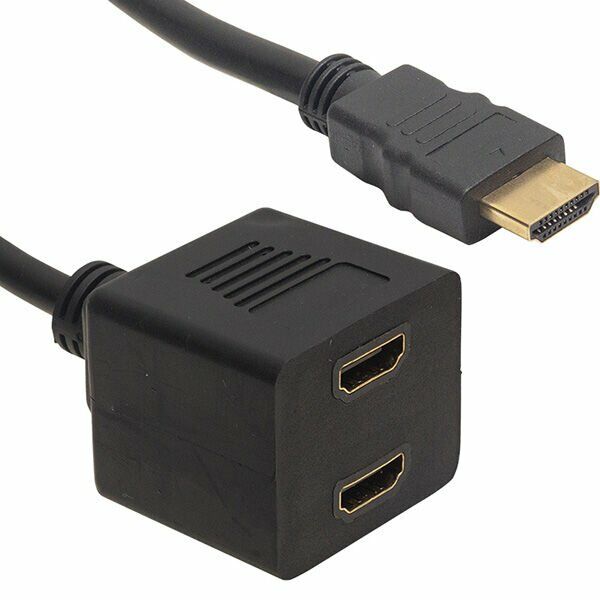 Tunytech HDMI Erkek to 2x HDMI Dişi Çoklayıcı Adaptör