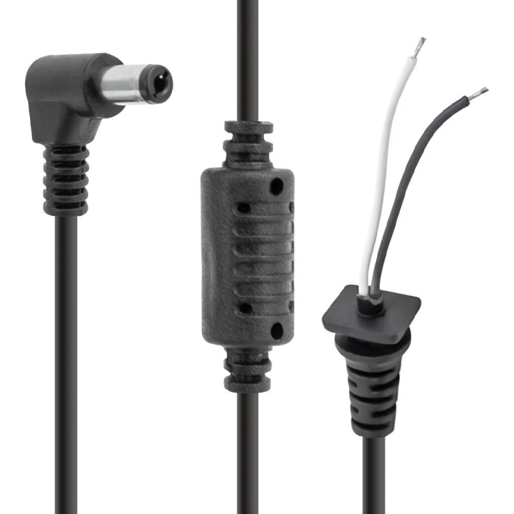 Notebook Adaptör Kablosu Jacklı 5.5-2.1 Uç