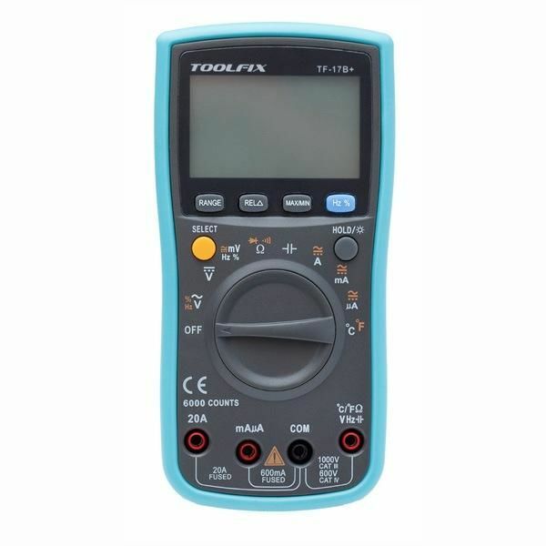 Toolfix TF 17B+ Dijital Multimetre