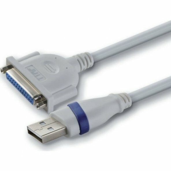 USB 2.0 To 25 Pin Paralel LPT DB25 Dişi Yazıcı Kablosu 1.8 m