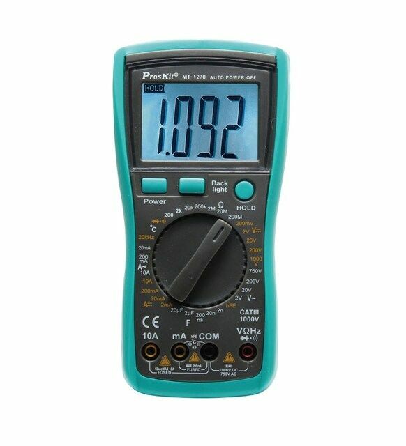 Proskit Mt-1270 3 1/2 Dijital Multimetre