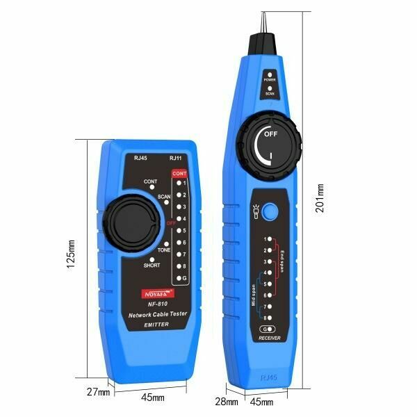 Noyafa NF 810 Kablo Test Aleti