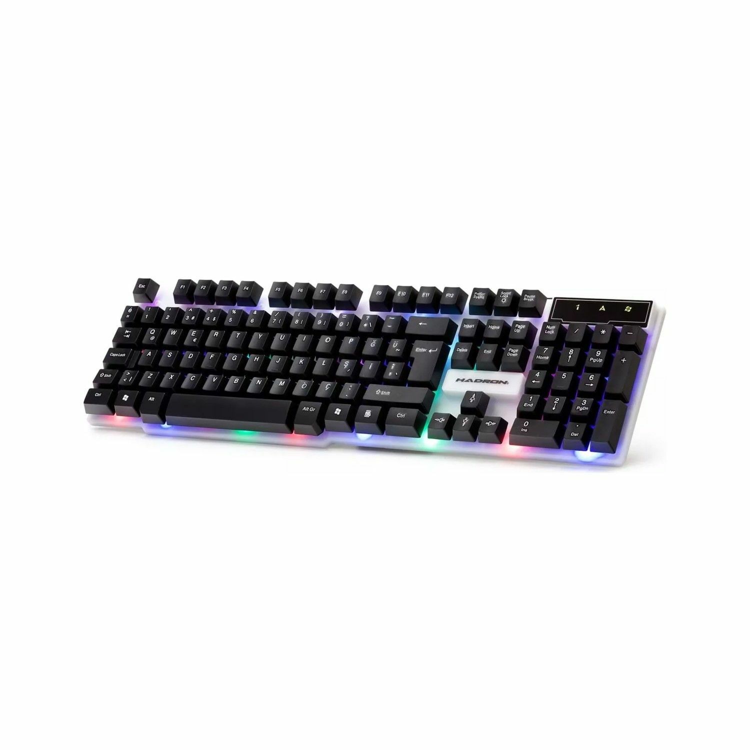 Hadron HD837 Ledli̇ Oyuncu Klavye Mouse Set