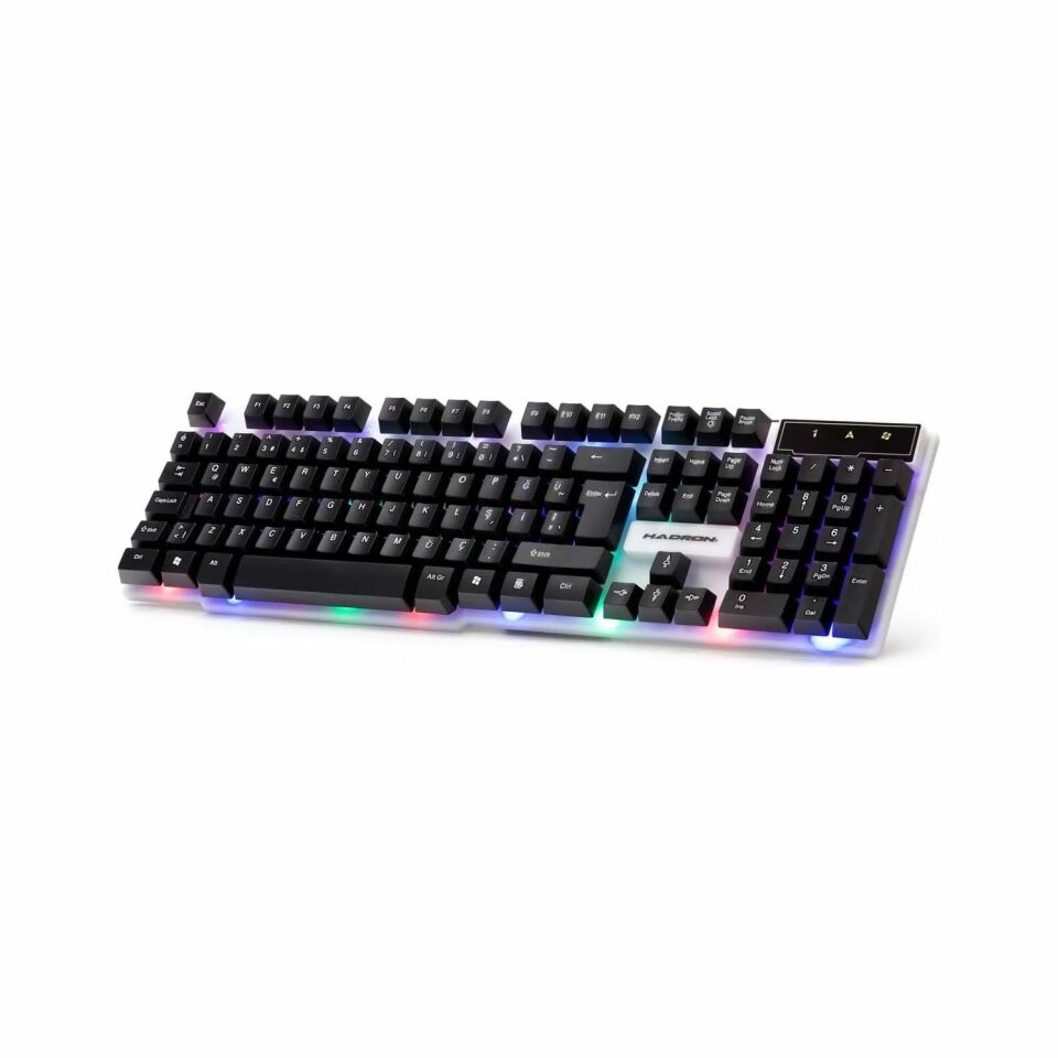 Hadron HD837 Ledli̇ Oyuncu Klavye Mouse Set