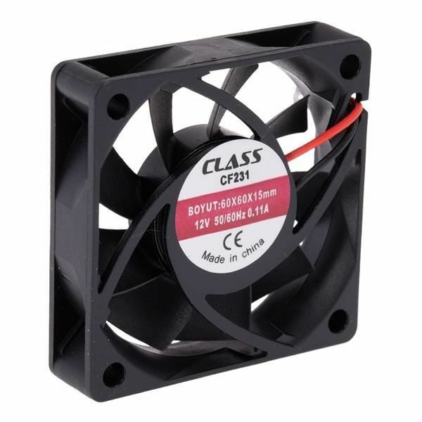 60x60x15 DC 24V Aksiyel Fan - Class