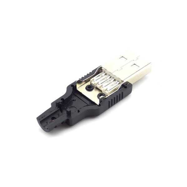 USB A Tipi Konnektör - Kapaklı