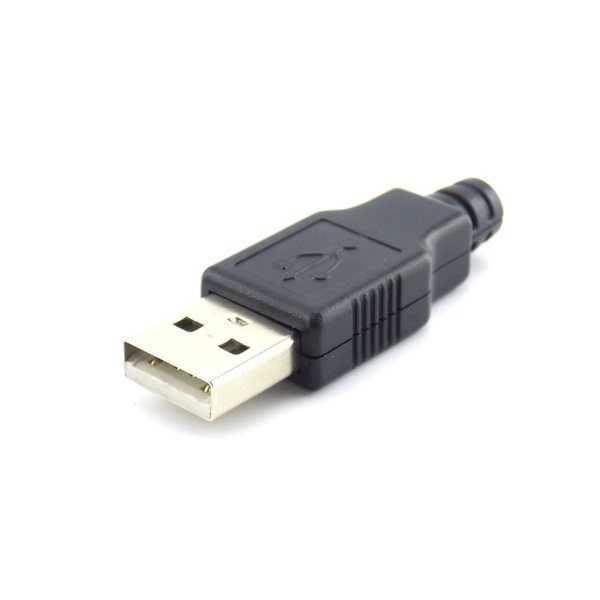 USB A Tipi Konnektör - Kapaklı