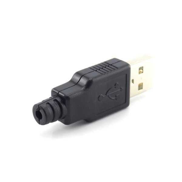 USB A Tipi Konnektör - Kapaklı