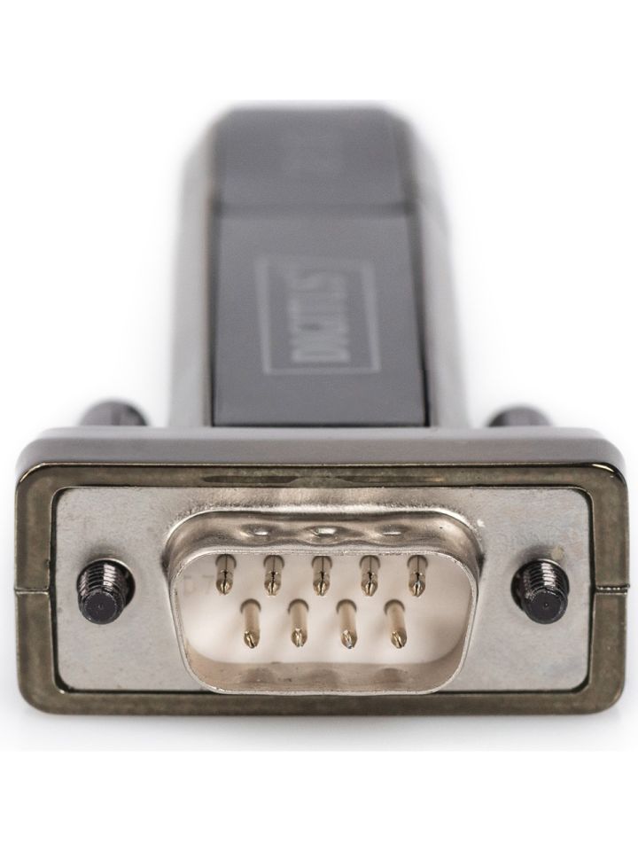 Digitus USB 2.0 RS232 (Seri) Çevirici, USB A erkek - DB9 erkek, USB