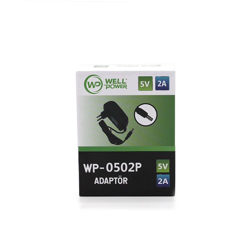 5V 2A AMP PLASTİK ADAPTÖR (5.5X2.5)