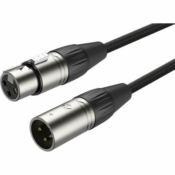XLR Erkek - XLR Dişi 1 mt - Roxtone