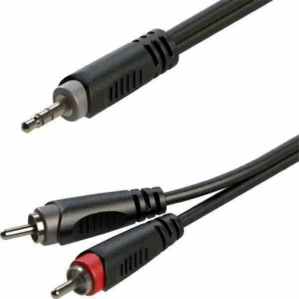 2*RCA - 3.5 Stereo 1.5 mt - Roxtone