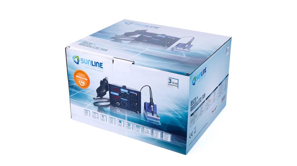 Sunline 852D+  Sıcak Hava ve Lehimleme İstasyonu