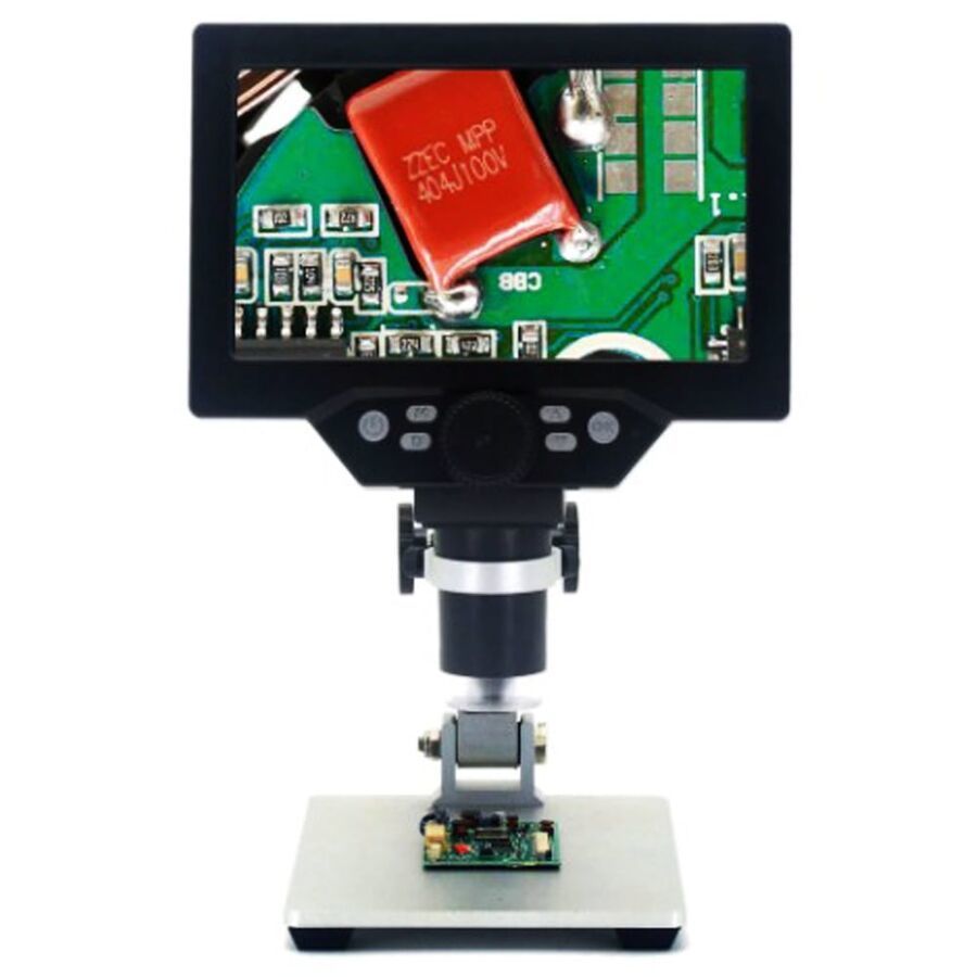 7 inch Ekranlı 12MP 1-1200X Usb Dijital Mikroskop
