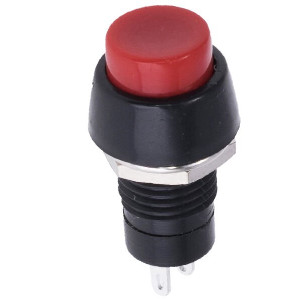 YUVARLAK ANAHTARLI KALICILI 10 MM PLASTİK BUTON (IC-190)