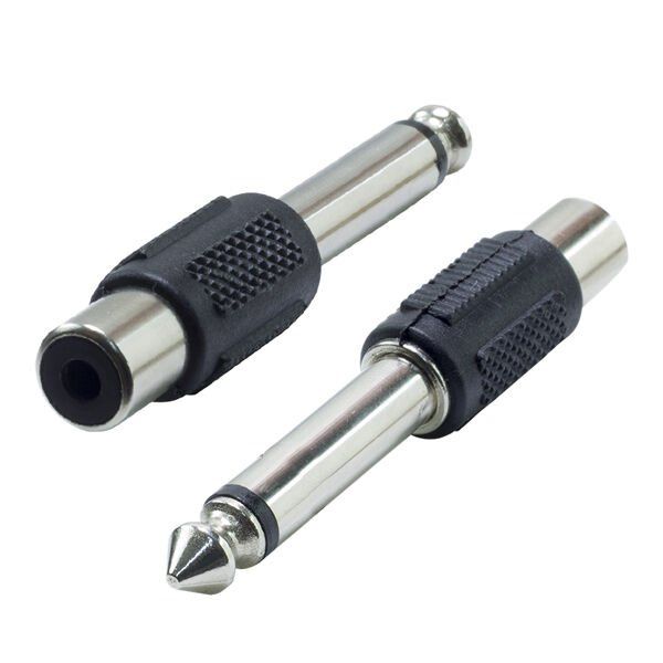 6.3 Mm Mono Erkek - 1 Tos Dişi Çevirici Jack