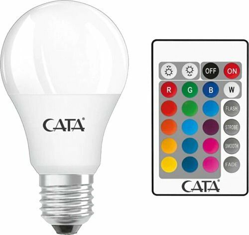 Cata CT-4058 9W E27 RGB Uzaktan Kumandalı Led Ampul