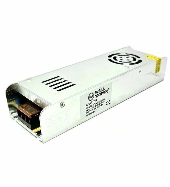 WELLPOWER WPS-1230 M 12 VOLT 30 AMPER SLİM ADAPTÖR METAL KASA 12V