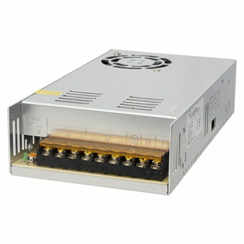 M POWER 12v 40a Adaptör Kalın Kasa Trafo 12 Volt 40 Amper
