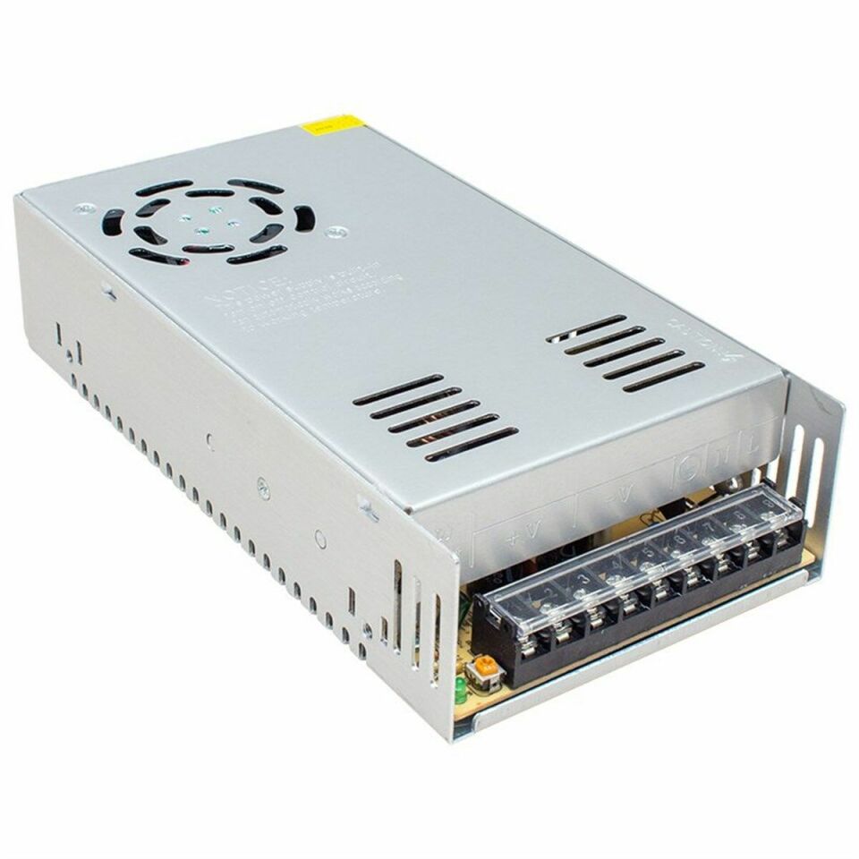 M POWER 12v 40a Adaptör Kalın Kasa Trafo 12 Volt 40 Amper