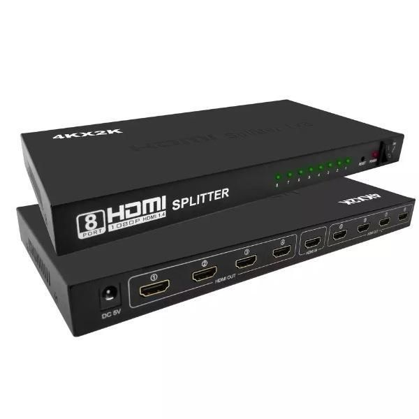CLASS 4K2K 1x8 HDMI Splitter Full HD 1080P 3D Uyumlu