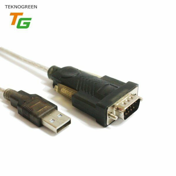 TeknoGreen TKU-232P USB’den RS232’ye Siyah Connektör + Transfer Kablosu