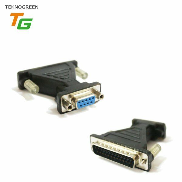 TeknoGreen TKU-232P USB’den RS232’ye Siyah Connektör + Transfer Kablosu